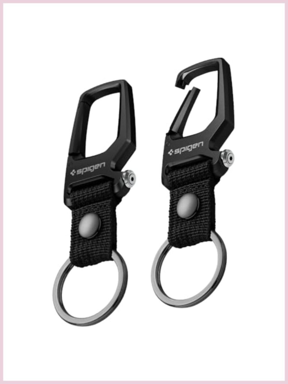 Zinc Alloy Carabiner Lanyard Wrist Strap Keychain Bottle Opener EDC
